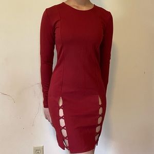 Short Sleeves Dress.